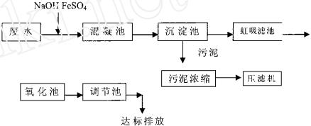 低濃度重金屬?gòu)U水清洗工藝