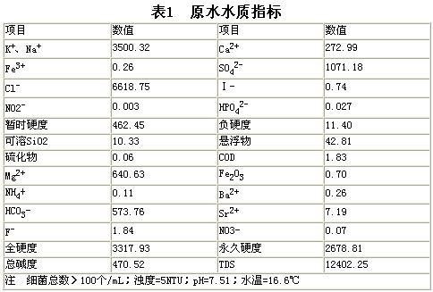 【噴漆廢水處理】苦咸水淡化設(shè)計方案